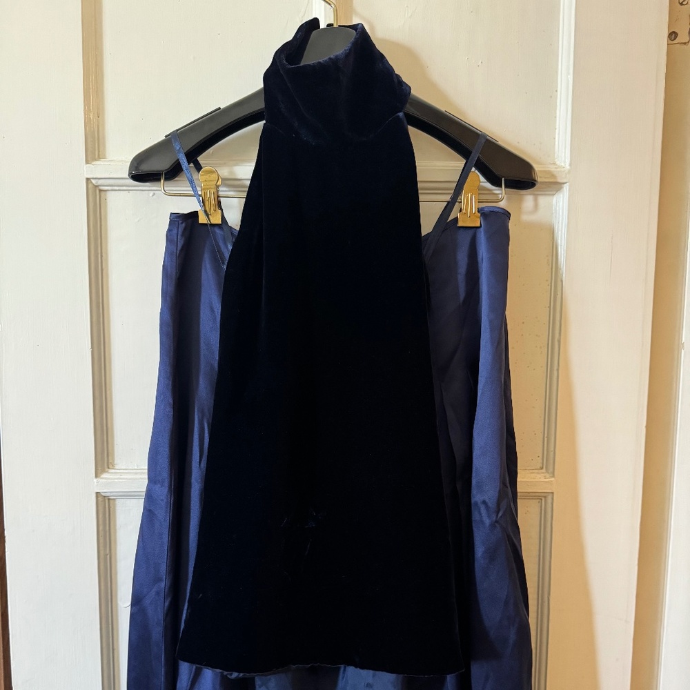 BOGO - Lauren by Ralph Lauren Velvet Top + Saja Silk Skirt - Size 4-6